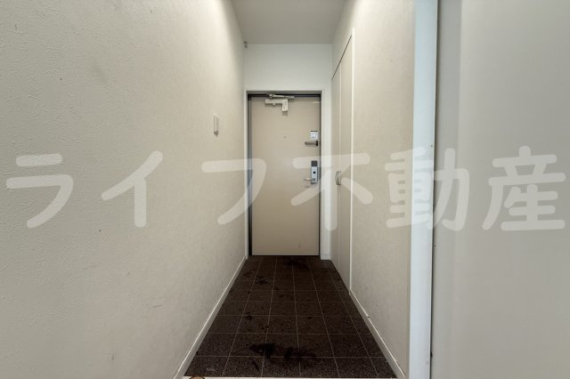 エムズコート吉田の玄関|ゆったりとした玄関です