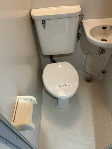 清潔感のあるトイレです