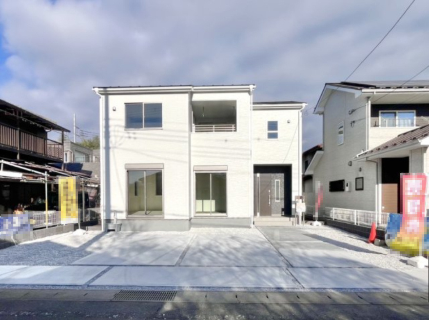 【新築戸建】高崎市町屋町の外観|■外観｜今から見たい！大歓迎です♪お気軽にお問い合わせください♪オウチ探しは木ノ葉プランニング♪