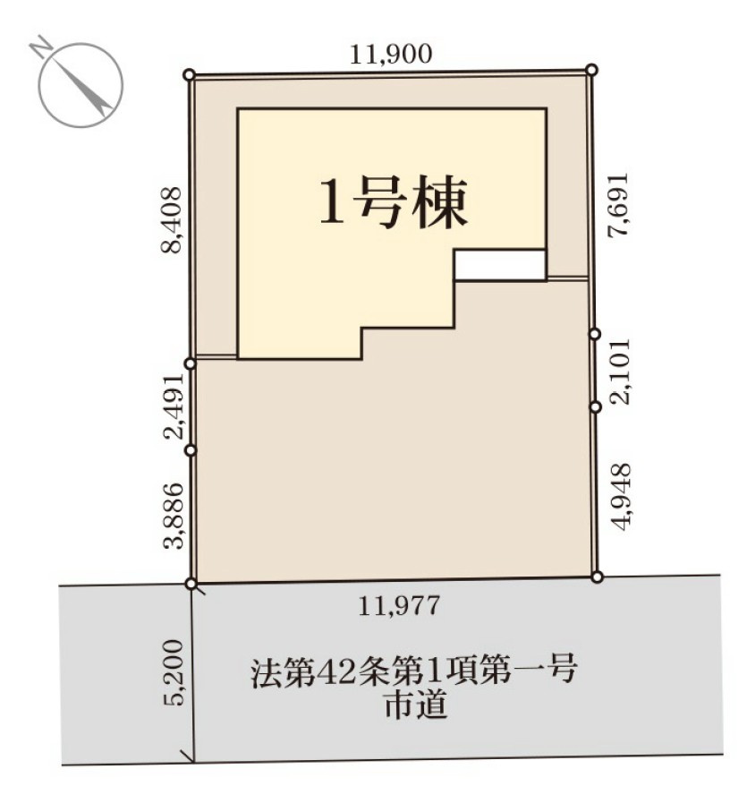 【新築戸建】高崎市町屋町の区画図|■区画図
