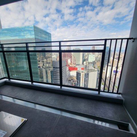 梅田ガーデンレジデンスのバルコニー|梅田ガーデンレジデンス　バルコニー