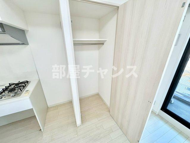 スクエア・アパートメントの収納