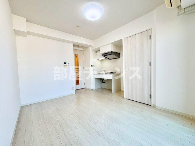 スクエア・アパートメントの寝室