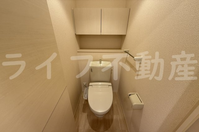 フェリオ吉田のトイレ|ゆったりとした空間のトイレです