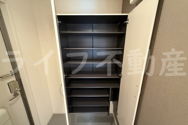 フェリオ吉田の収納|専用の収納スペースです