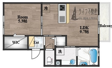 フェリオ吉田の間取り
