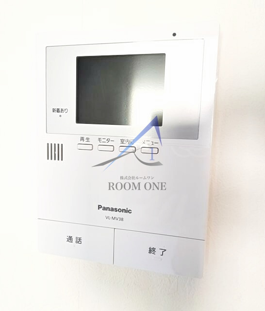 東大井Ｃａｓａ　ｓｈｉｇｅのセキュリティ|モニター付インターホンです。