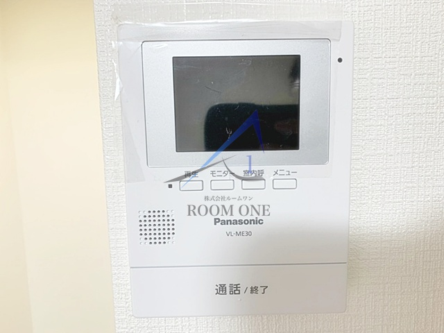 第3丸仙ハイツのセキュリティ|モニター付インターホンです。