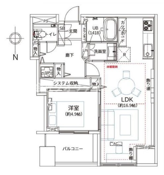 ★仲介手数料無料★シティタワーズ豊洲ザ・ツインノースタワー（豊洲運河・スカイツリーが望めます）