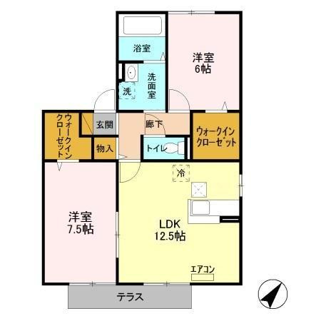 ヴィクトワール・コートの間取り