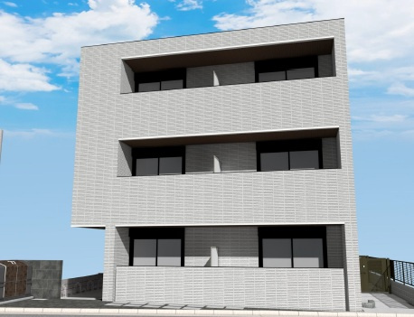 メゾン南洲の外観パース