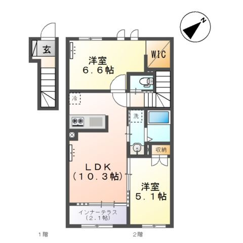 【間取り】 | ソレイユ