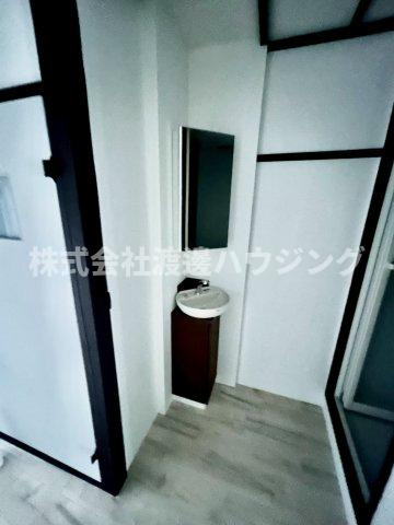 放出西2丁目テラスハウスの洗面所