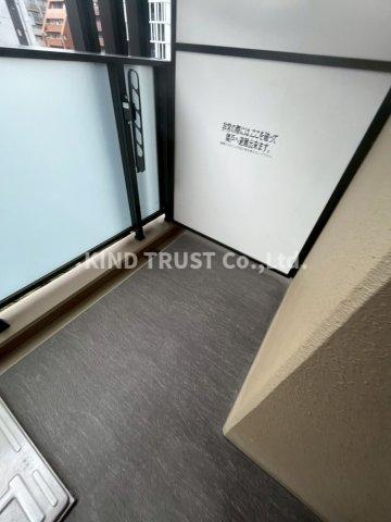 シエリア大阪同心のバルコニー|バルコニーからの眺めを楽しみながら食事をしませんか