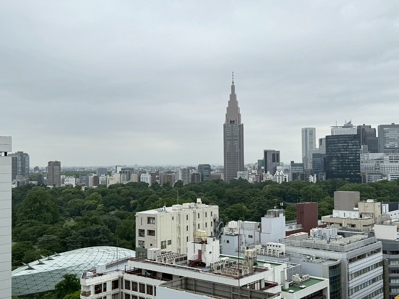★仲介手数料無料★クラッシィタワー新宿御苑（煩わしい抽選でなく、先着順で購入可能です）の展望