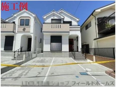 綾瀬市蓼川3丁目新築戸建て　3期9号棟の外観|建物外観施工例