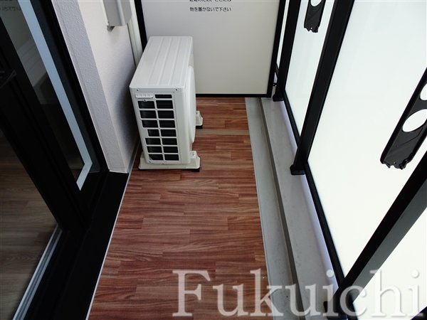 レジディア中目黒Ⅲのバルコニー