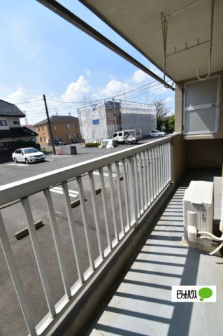 小野里マンションのバルコニー