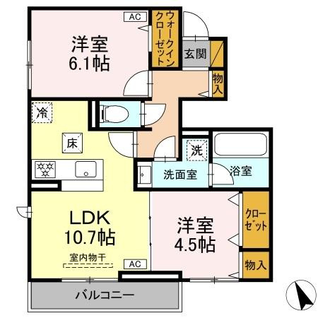 カミーノ コモド Camino Comodoの間取り