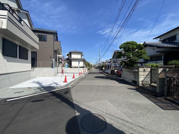 【前面道路含む現地写真】 | 明石大久保町高丘5丁目　1号棟新築戸建
