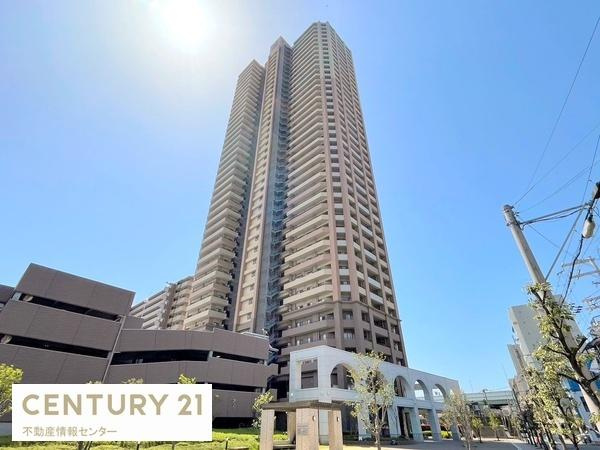 【外観】 | キングスクエアランドレックスＣ棟 | 48階建のタワーマンションで38階のお部屋です！
