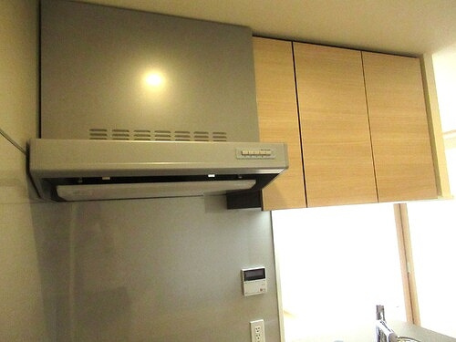 ライオンズタワー柏のキッチン|レンジフード