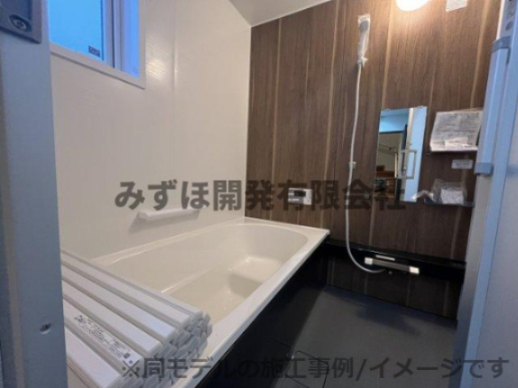 村山市楯岡鶴ヶ町1丁目6-37北棟の独立洗面台|※同モデルの施工事例/イメージです