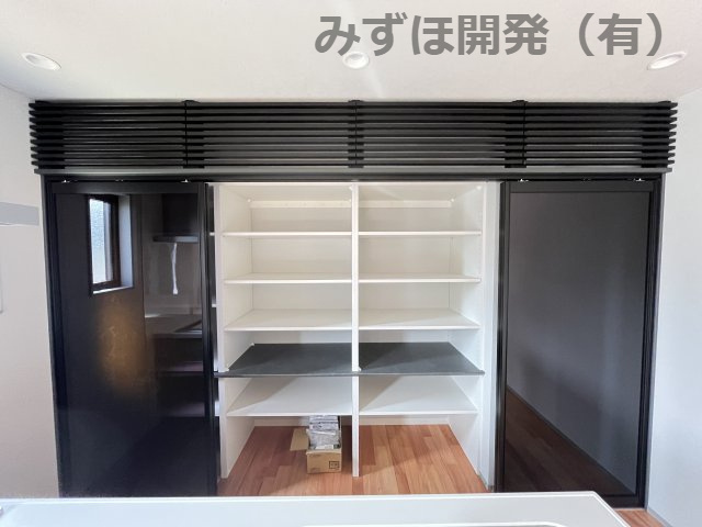 村山市楯岡鶴ヶ町1丁目6-37北棟の収納|キッチン収納　たくさん収納できます♪
3/18撮影