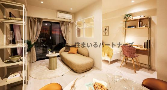 グランフォーレ久留米駅プレミアの居間・リビング