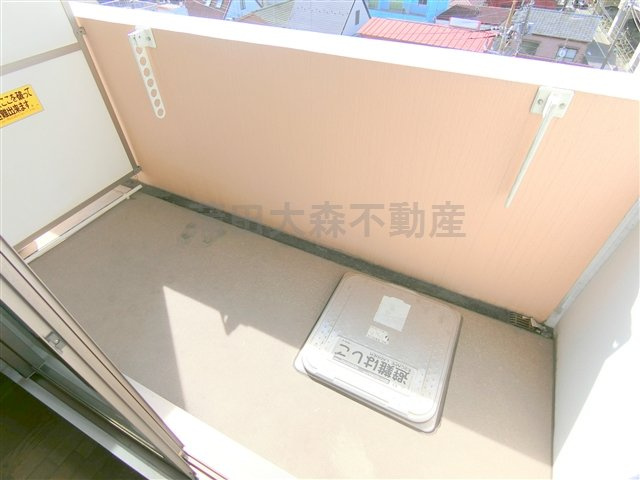 京急空港線人気賃貸マンションのバルコニー|バルコニー