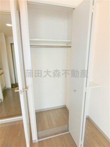 京急空港線人気賃貸マンションの収納|収納　クローゼット