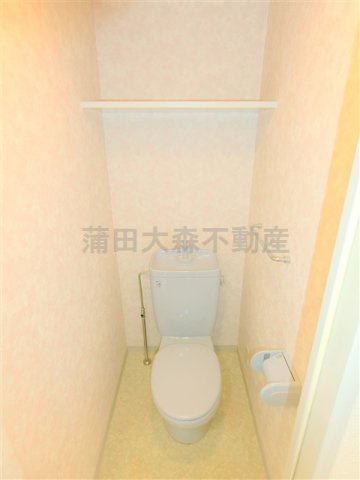 京急空港線人気賃貸マンションのトイレ|トイレ　