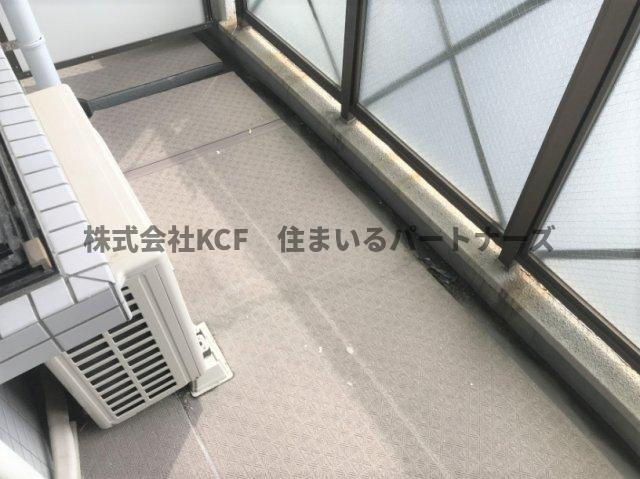 朝日プラザ久留米Ⅱのバルコニー|落ち着いた時間を過ごせるバルコニーです