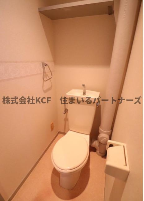 ドミ・エスポワール久留米Ⅲのトイレ|ゆったりとした空間のトイレです