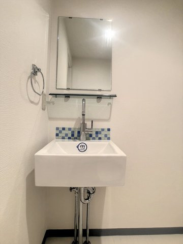 ソリッド大濠の洗面所