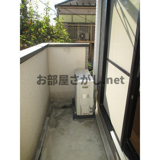 クレール野沢のバルコニー