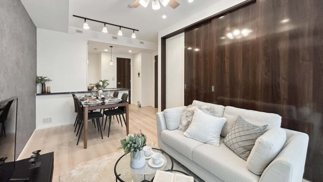 シティタワーズ東京ベイ　セントラルタワーの居間・リビング