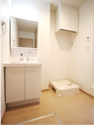 【洗面所】 | サリーレＡ | スペースが確保できる洗面所です