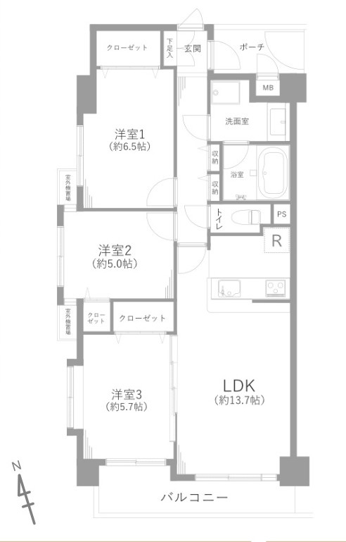 ダイアパレス八広花水木通りトリニティ