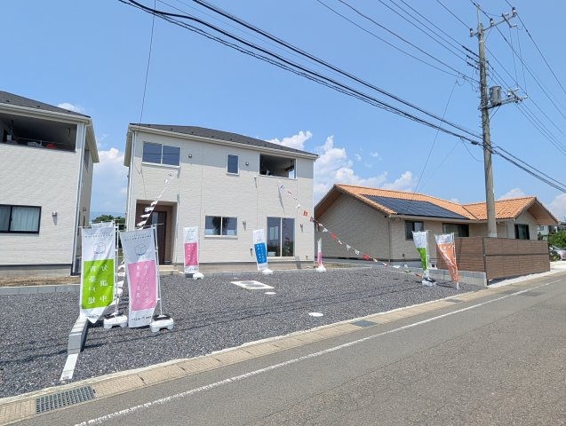 【前面道路含む現地写真】 | クレイドルガーデン前橋市粕川町新屋第2ー③