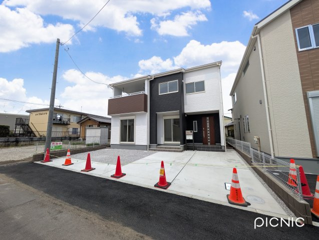 【区画図】 | フォーセール高崎市第2倉賀野町ー① | カースペースは並列4台駐車可能！