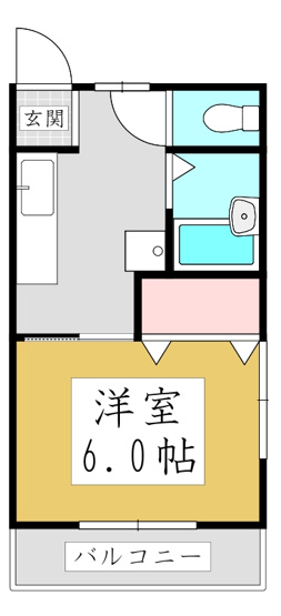 【間取り】 | ハイツたちばなⅢ