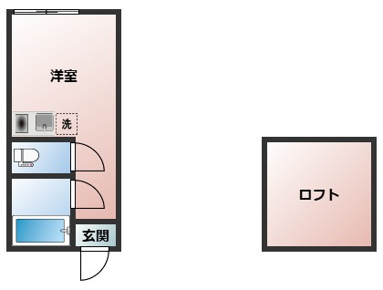 ユナイト横浜ジャン・ピエトロの間取り