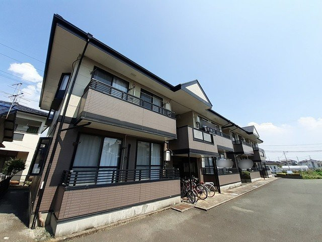 クレールハイムＢの外観|外観は落ち着いています
