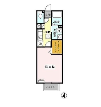 ブライツコートの間取り