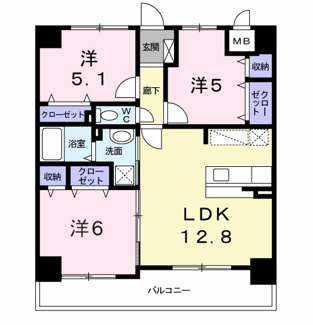 【間取り】 | スカイシャトレ空港南 | 間取図
