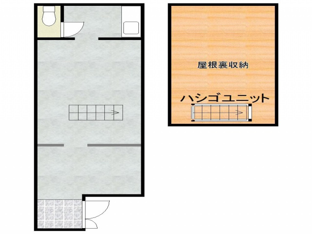 鴨田本町 中根様貸事務所の間取り