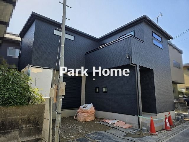 高知市中万々 -2期1棟1-新築戸建ての外観|2025.12月末：建築中