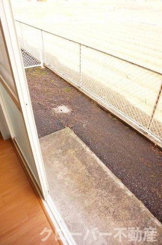 フォレストパークＢのバルコニー