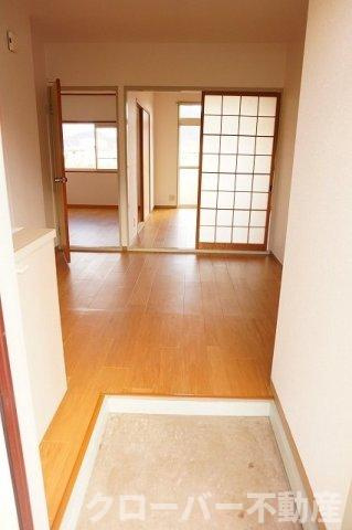 フォレストパークＢの玄関